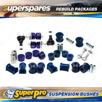 Front + Rear Superpro Suspenison Bush Kit for Mitsubishi Galant VR4 HG HH 88-93