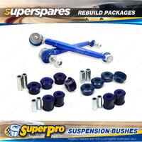 Front + Rear Superpro Suspenison Bush Kit for Mitsubishi Galant EA_ 1996-2003