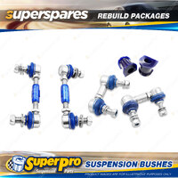 Front + Rear SuperPro Suspenison Bush Kit for Mitsubishi Galant EC5W 1996-2006