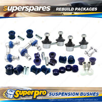 Front + Rear SuperPro Suspenison Bush Kit for Mitsubishi Magna TR TS Sedan 91-97