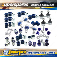 Front + Rear SuperPro Suspenison Bush Kit for Mitsubishi Magna TH TJ Wagon 99-03