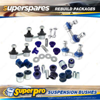 Front + Rear SuperPro Suspenison Bush Kit for Mitsubishi Magna TL TW Sedan 03-05