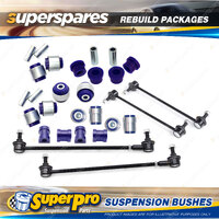 Front + Rear Superpro Suspenison Bush Kit for Mitsubishi Outlander ZG ZH 06-2012