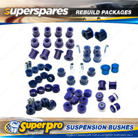 Front + Rear SuperPro Suspenison Bush Kit for Mitsubishi Pajero NH NJ 1991-2000