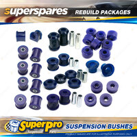 Front + Rear SuperPro Suspenison Bush Kit for Mitsubishi Sigma GE GH 1977-1982