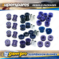 Front + Rear SuperPro Suspenison Bush Kit for Mitsubishi Sigma GJ GK GN 82-1987