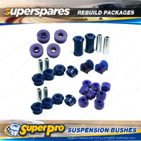 Front + Rear SuperPro Suspenison Bush Kit for Mitsubishi Starion JA JB JD 82-87