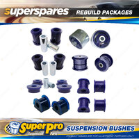 Front + Rear Superpro Suspenison Bush Kit for Mitsubishi Starwagon 4x4 1994-2006