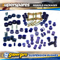 Front + Rear SuperPro Suspenison Bush Kit for Mitsubishi Triton MK 2WD 1996-2006