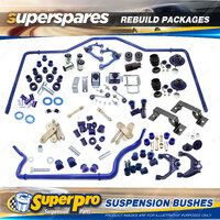 Front + Rear SuperPro Suspenison Bush Kit for Mitsubishi Triton MQ MR 2015-on