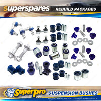 Front Rear SuperPro Suspenison Bush Kit for Mitsubishi Verada KE KF Sedan 96-99