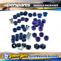 Front + Rear Superpro Suspenison Bush Kit for Nissan 180B 610 1972-1977