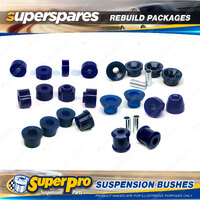 Front + Rear SuperPro Suspenison Bush Kit for Nissan 240K C210 1974-1978