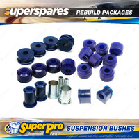 Front + Rear Superpro Suspenison Bush Kit for Nissan 300 ZX Z31 1984-1987