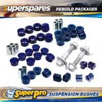 Front + Rear SuperPro Suspenison Bush Kit for Nissan Bluebird U13 FWD 93-97