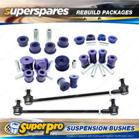 Front + Rear SuperPro Suspenison Bush Kit for Nissan Elgrand E50 1995-2002