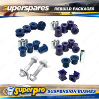 Front + Rear Superpro Suspenison Bush Kit for Nissan Nomad C22 Coil 1986-1995