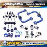 Front + Rear SuperPro Suspenison Bush Kit for Nissan Pathfinder R51 2005-2013