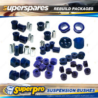 Front + Rear SuperPro Suspenison Bush Kit for Nissan Pintara R31 1986-1990