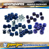 Front + Rear Superpro Suspenison Bush Kit for Nissan Pintara U12 1989-1992