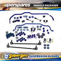 Front + Rear SuperPro Suspenison Bush Kit for Nissan Skyline R33 AWD GTR 93-1998