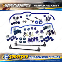 Front Rear SuperPro Suspenison Bush Kit for Nissan Skyline R34 RWD Non GTT 98-00