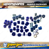 Front + Rear SuperPro Suspenison Bush Kit for Nissan Ute 720 1980-1986