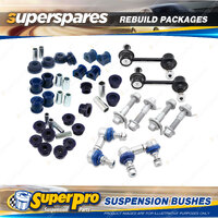 Front + Rear SuperPro Suspenison Bush Kit for Toyota Camry V20 V21 V22 1987-1993