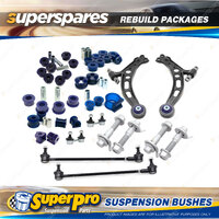 Front + Rear SuperPro Suspenison Bush Kit for Toyota Camry XV10 1993-1997