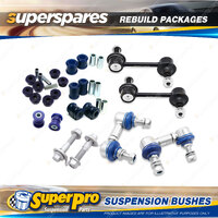 Front + Rear Superpro Suspenison Bush Kit for Toyota Celica ST162 1987-1989