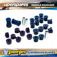 Front Rear SuperPro Suspenison Bush Kit for Toyota Corolla E30 E35 E50 E55 74-81