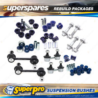 Front + Rear Superpro Suspenison Bush Kit for Toyota Corolla E101 1991-1998