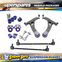 Front + Rear SuperPro Suspenison Bush Kit for Toyota Corolla E120 E130 2000-2007