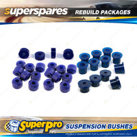 Front + Rear Superpro Suspenison Bush Kit for Toyota Corona RT40 1971-1974