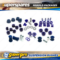 Front + Rear SuperPro Suspenison Bush Kit for Toyota Corona ST141 RT142 IRS