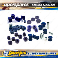 Front + Rear Superpro Suspenison Bush Kit for Toyota Cressida MX32 MX36 77-1981