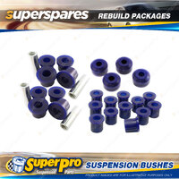 Front + Rear SuperPro Suspenison Bush Kit for Toyota Dyna RU30 1977-1984