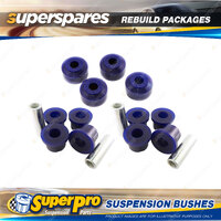 Front + Rear Superpro Suspenison Bush Kit for Toyota Dyna BU60 BU65 BU66 85-1995