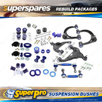 Front + Rear SuperPro Suspenison Bush Kit for Toyota Fortuner AN50 AN60 05-2015