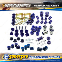 Front + Rear Superpro Suspenison Bush Kit for Toyota Hilux LN172R 1998-2000