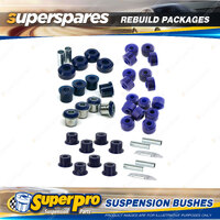 Front + Rear SuperPro Suspenison Bush Kit for Toyota Liteace CM KM 35 36 85-92