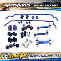 Front + Rear SuperPro Suspenison Bush Kit for Toyota MR 2 SW20 1989-1991