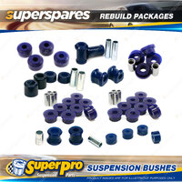 Front + Rear SuperPro Suspenison Bush Kit for Toyota Tercel AL25 1982-1986