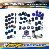 Front + Rear SuperPro Suspenison Bush Kit for Ford Cortina TE 1977-1982