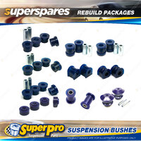 Front + Rear SuperPro Suspenison Bush Kit for Ford Sierra excl. Cosworth 82-93