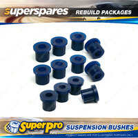 Rear Superpro Suspenison Bush Kit for Ford Econovan Spectron Van 1983-2000