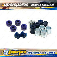 Rear SuperPro Suspenison Bush Kit for Ford Fiesta Mk 1 Incl. XR2 76-1997