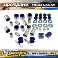 Rear SuperPro Suspenison Bush Kit for Ford Focus MK1 LR & ST170 1998-2005