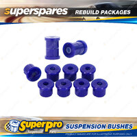 Rear SuperPro Suspenison Bush Kit for Holden Drover QB 4WD Hardtop Scurry NB