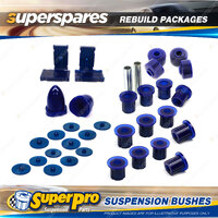 Rear SuperPro Suspenison Bush Kit for Holden EH EJ HD HR 1962-1968